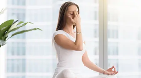 Breathing exercises:  Gentle practices may improve airflow and relaxation. 