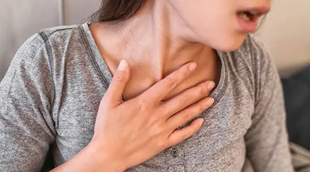 Regular coughing